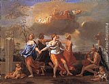 Nicolas Poussin Dance to the music of Time painting
